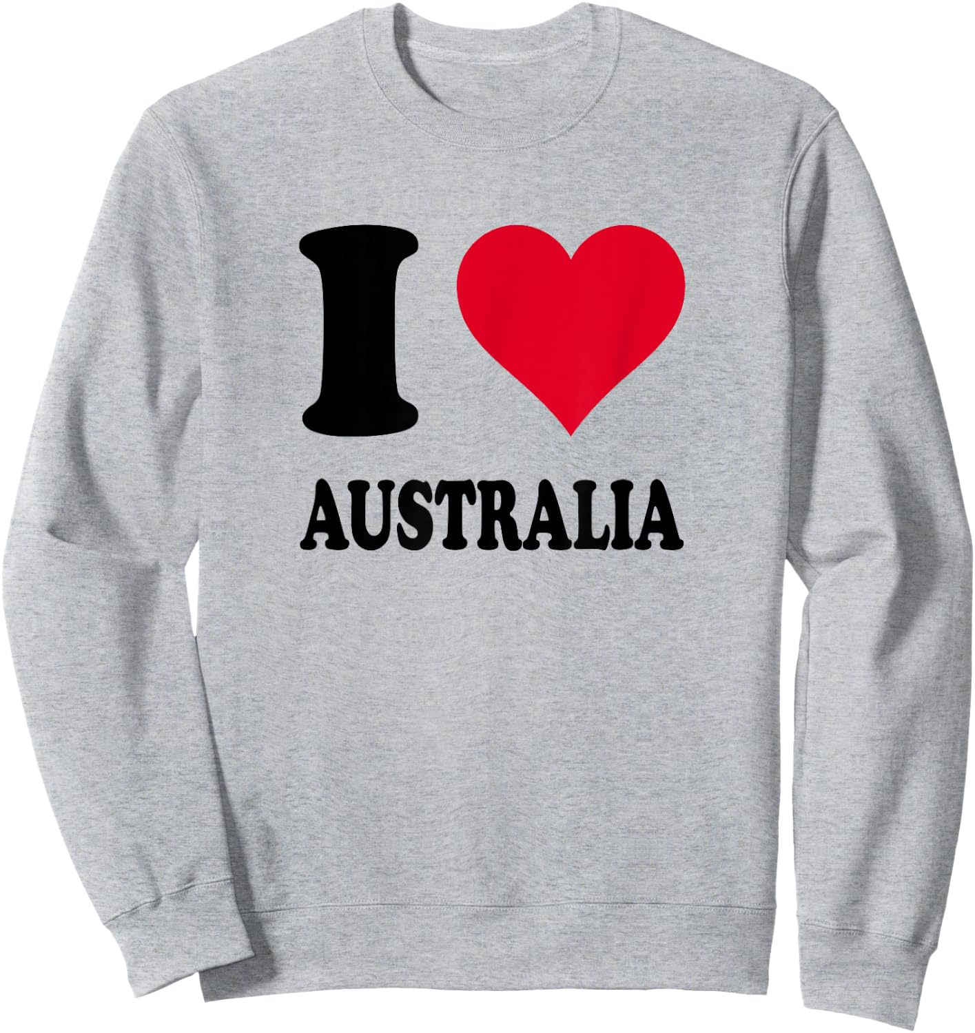 I Love Australia , white, S Sweatshirt - Sweatshirt | Ash