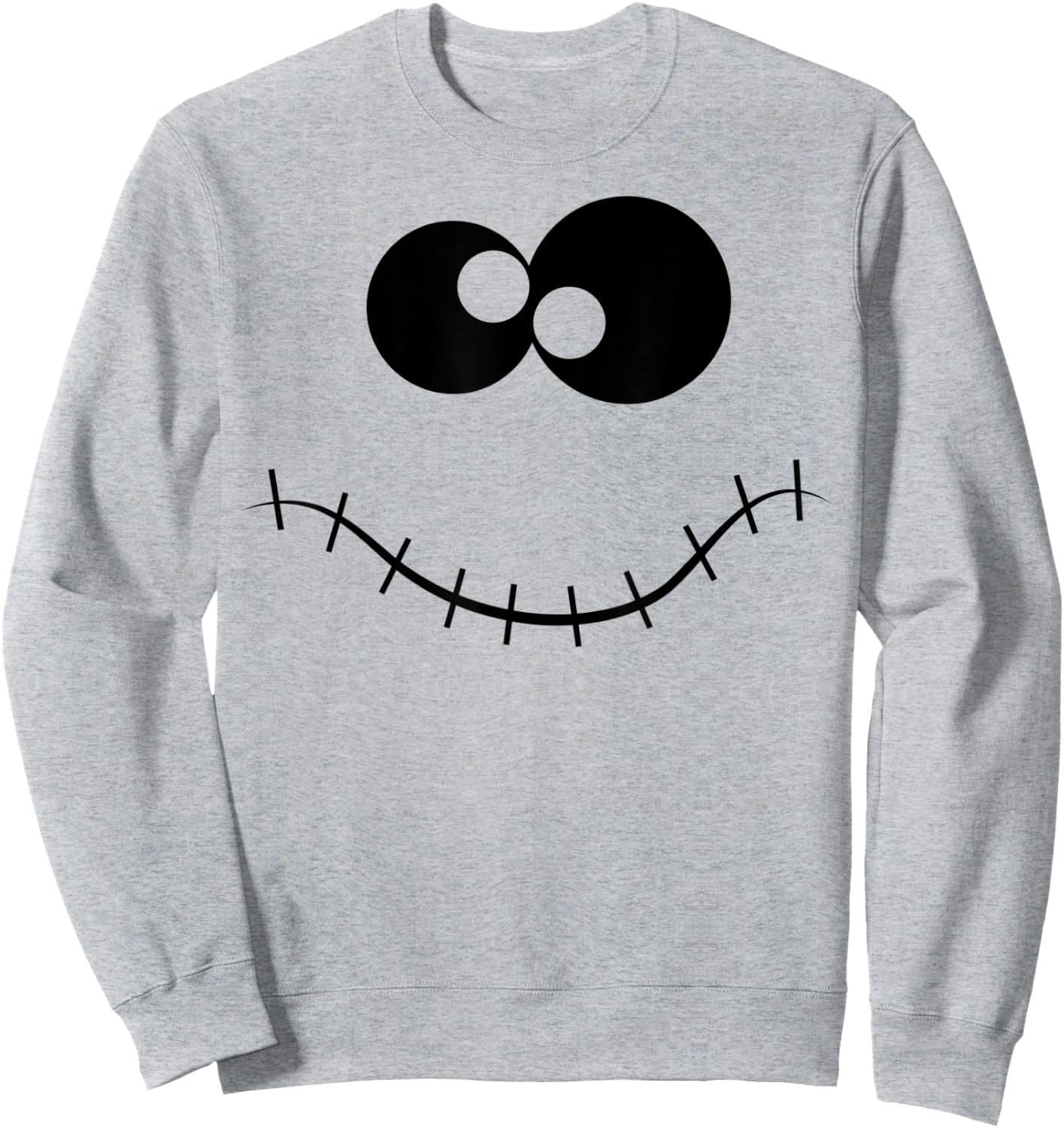 Halloween Ghost Shirt Costume (Ghost Face shirt) Sweatshirt - Sweatshirt | Ash