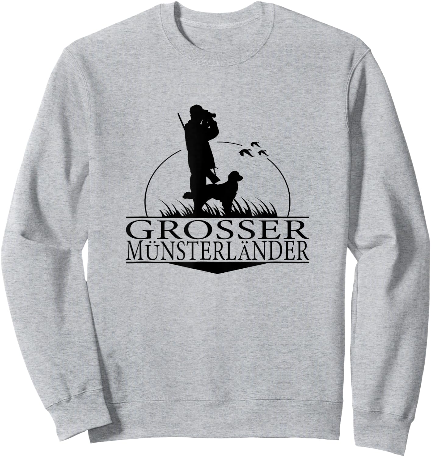 Large Münsterländer Hunting Dogs Hunter Hunting Dog Women Sweatshirt - Sweatshirt | Ash