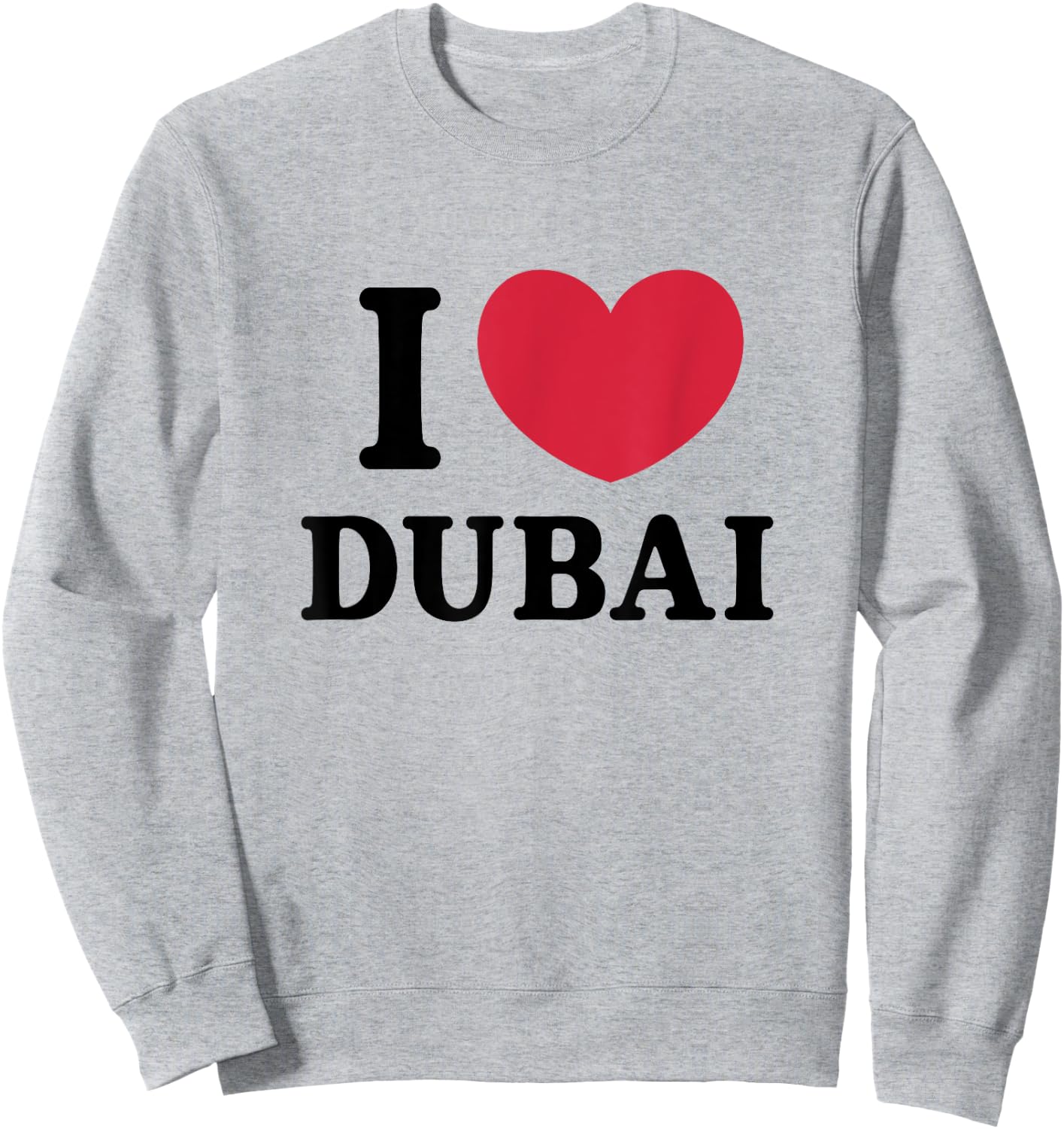 I Love Dubai , white, S Sweatshirt - Sweatshirt | Ash