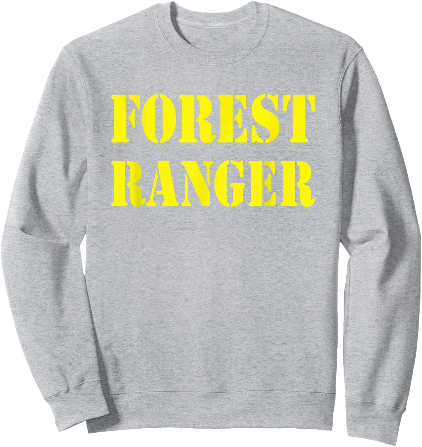 Forest Ranger Shirt Halloween Costume Sweatshirt - Sweatshirt | Ash