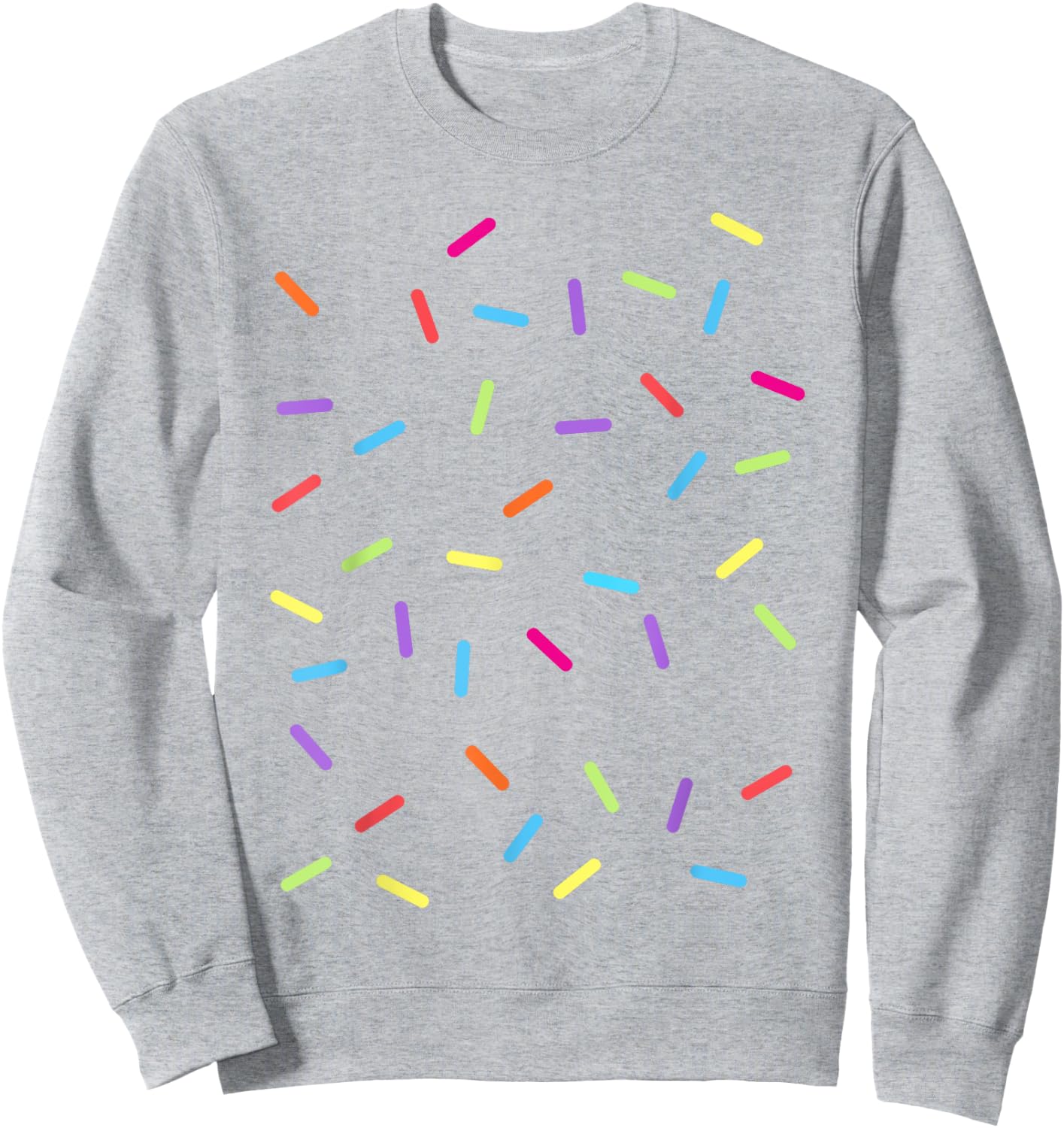 Ice Cream Sprinkles Halloween Costume Easy Last Minute , White Sweatshirt - Sweatshirt | Ash