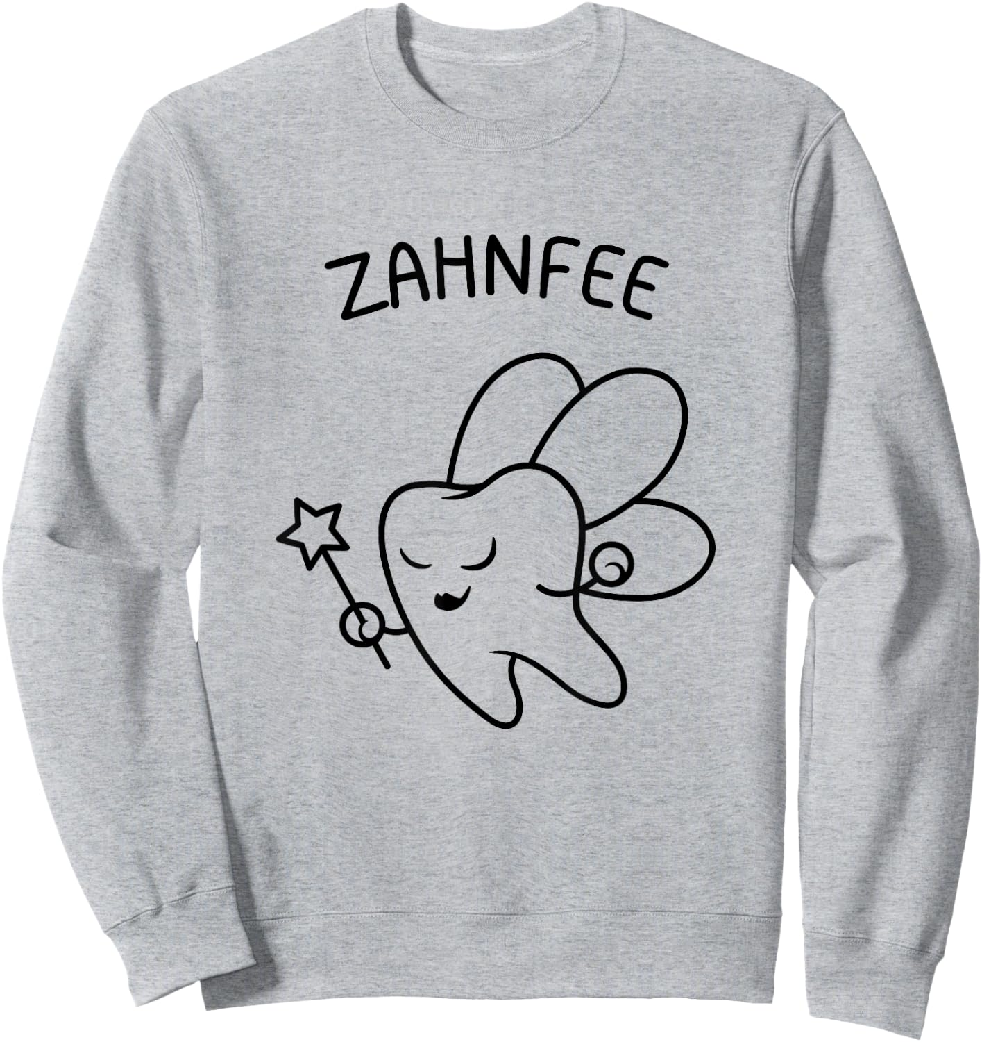 Tooth Fairy Fancy Dress Outfit Carnival Costume , White Sweatshirt - Sweatshirt | Ash