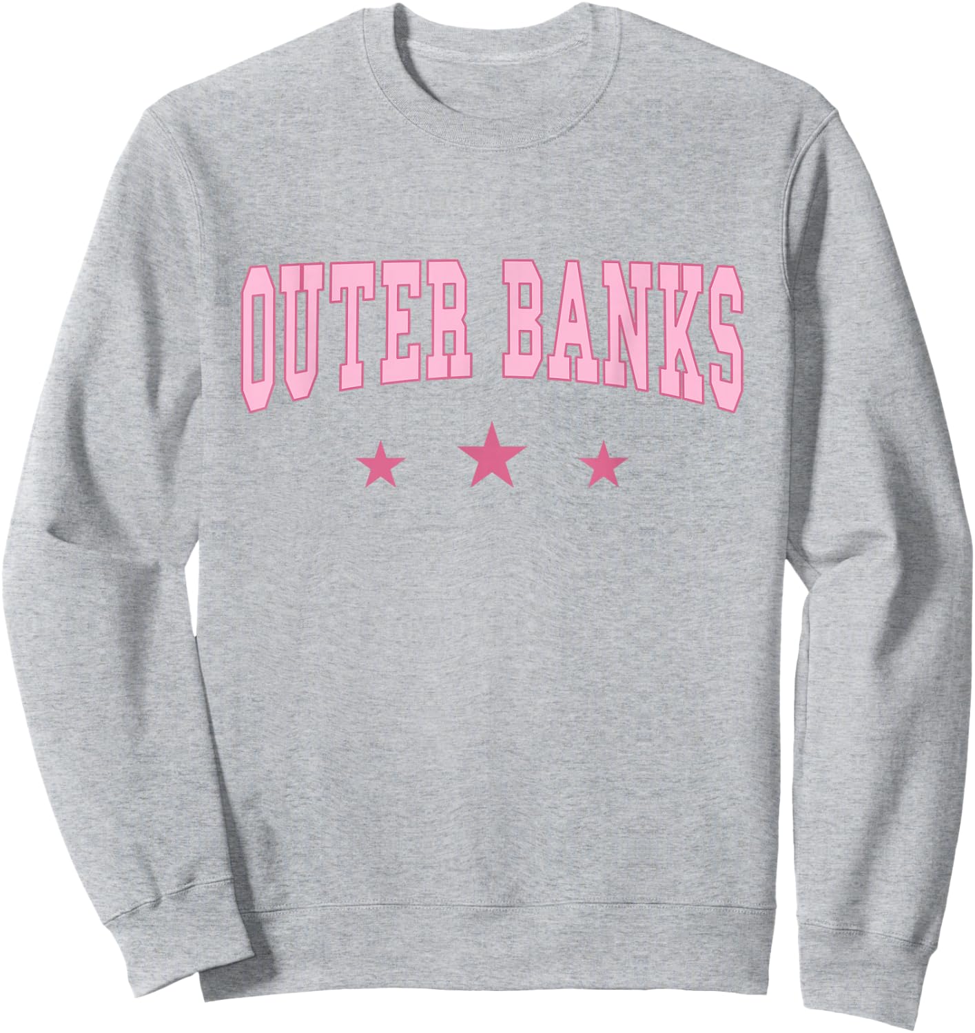 Outer Banks - North Carolina - Preppy Varsity - Classic , white, S Sweatshirt - Sweatshirt | Ash