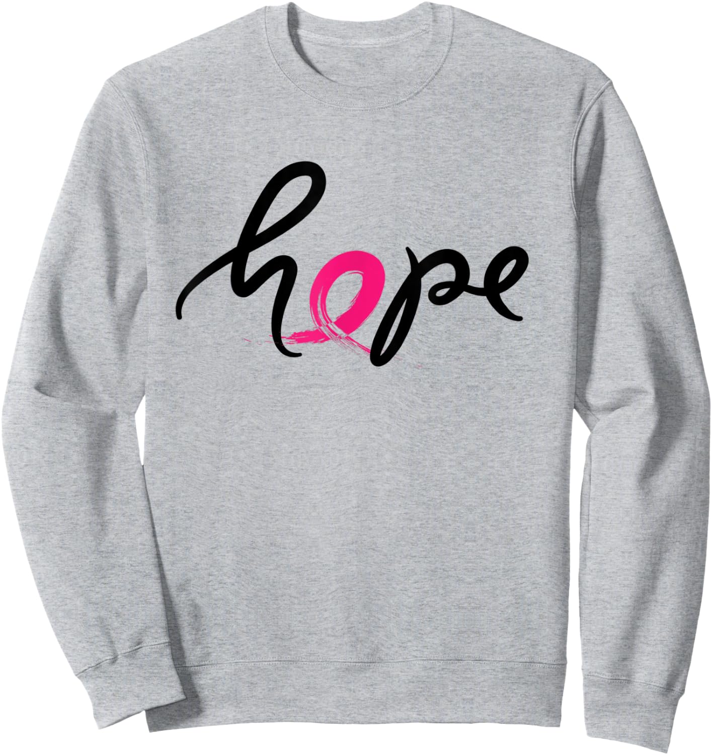 In october we wear pink making strides against breast cancer Sweatshirt - Sweatshirt | Ash