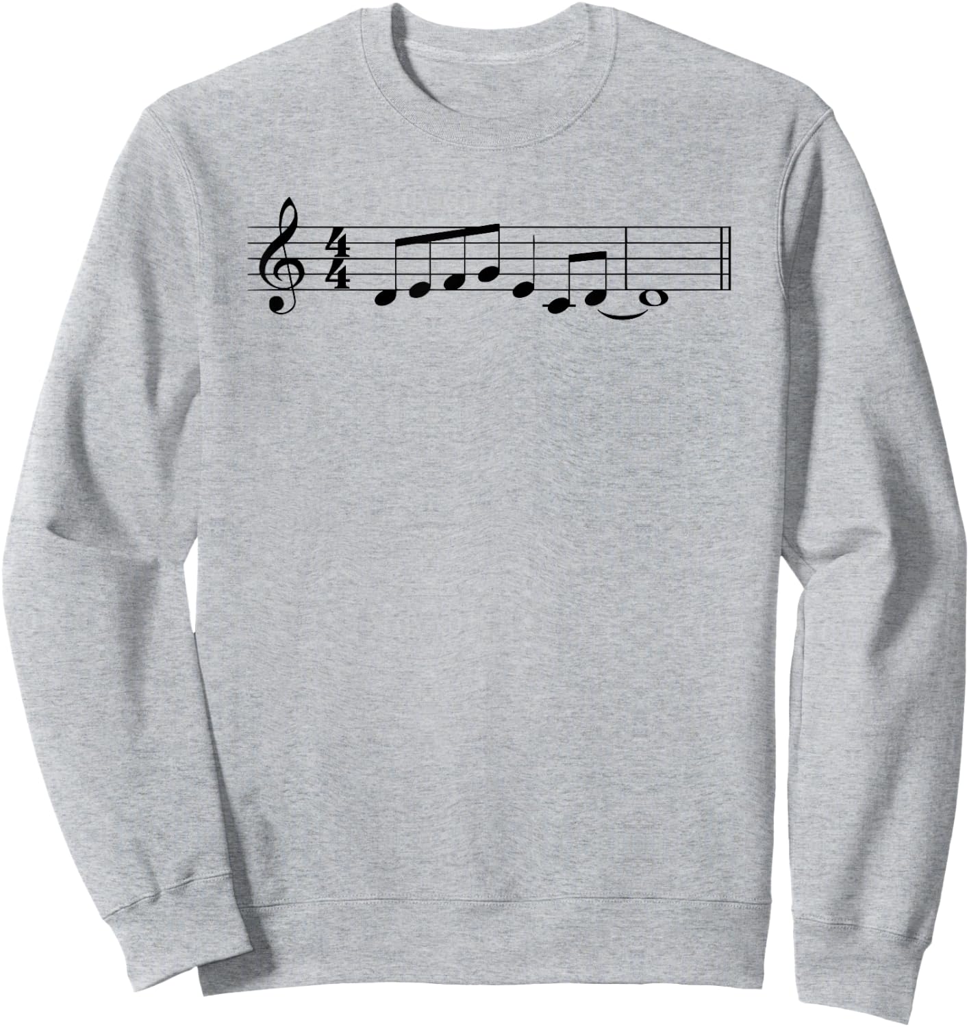 The Lick Jazz Font Shirt Music Lover Gifts Sweatshirt - Sweatshirt | Ash