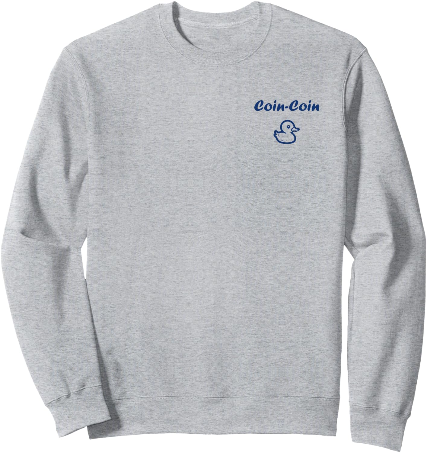 Citation Canard Enfant Humour Canard Coin-Coin Sweatshirt - Sweatshirt | Ash