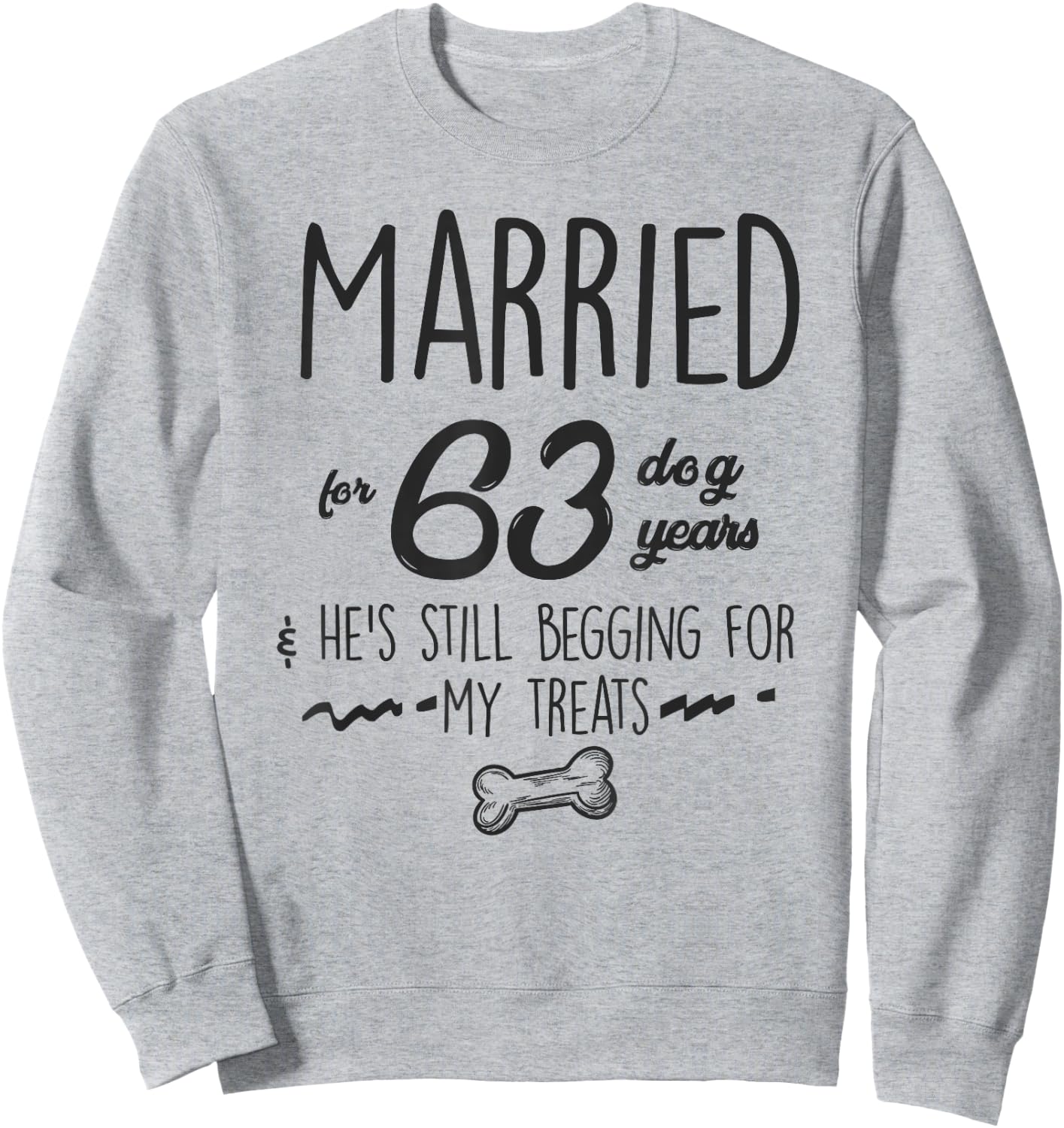 9 Year Anniversary Gift, 9th Wedding Anniversary Sweatshirt - Sweatshirt | Ash