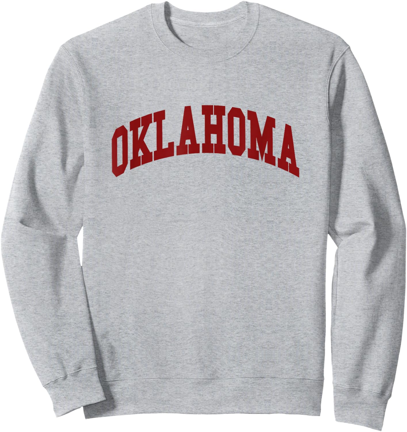Oklahoma - Throwback Design - Classic Sweatshirt - Sweatshirt | Ash