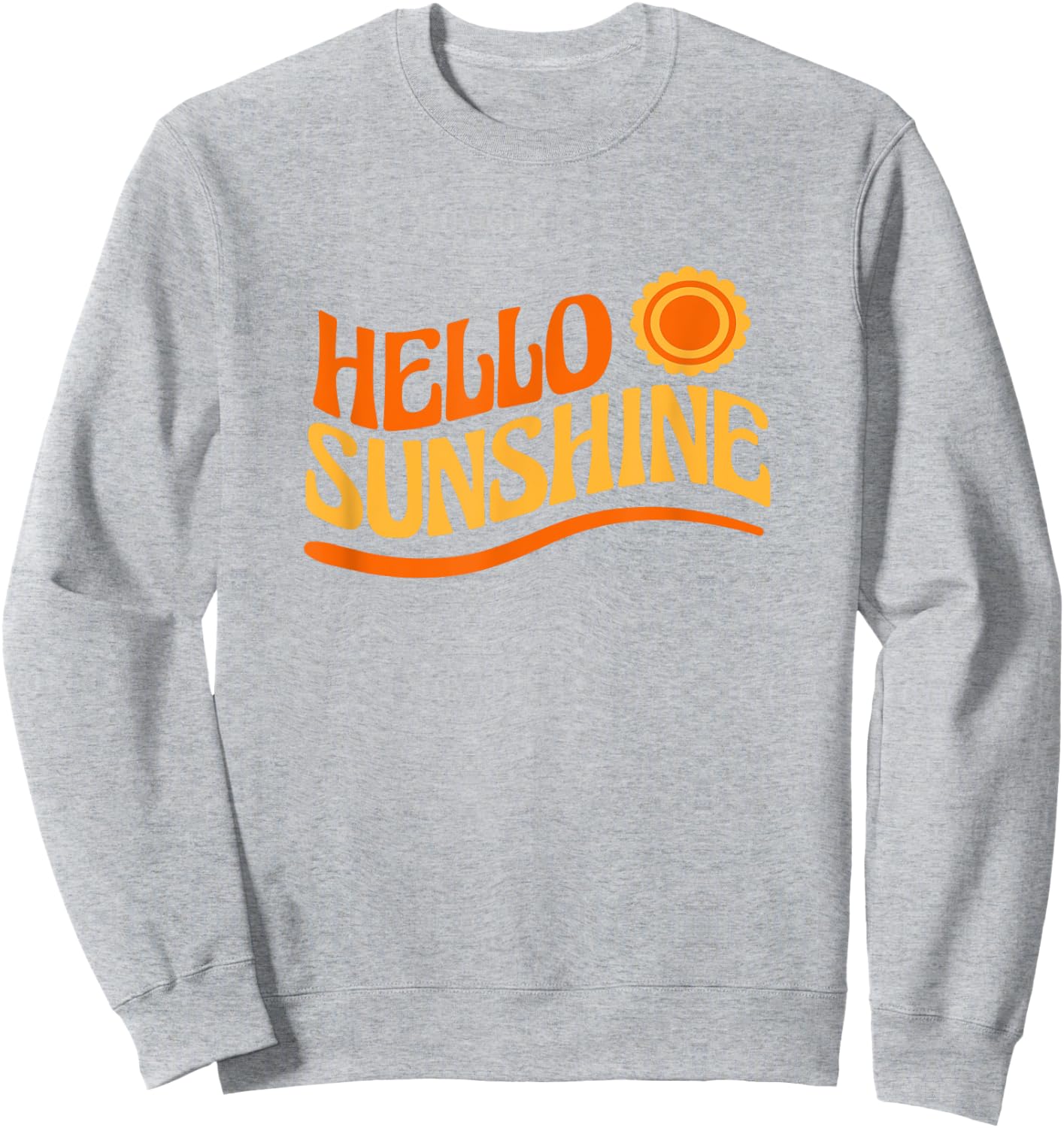 Hello Sunshine , white, S Sweatshirt - Sweatshirt | Ash