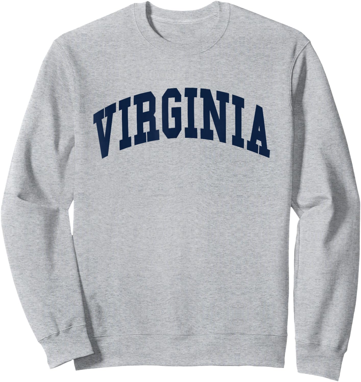 Virginia - Throwback Design - Classic Sweatshirt - Sweatshirt | Ash