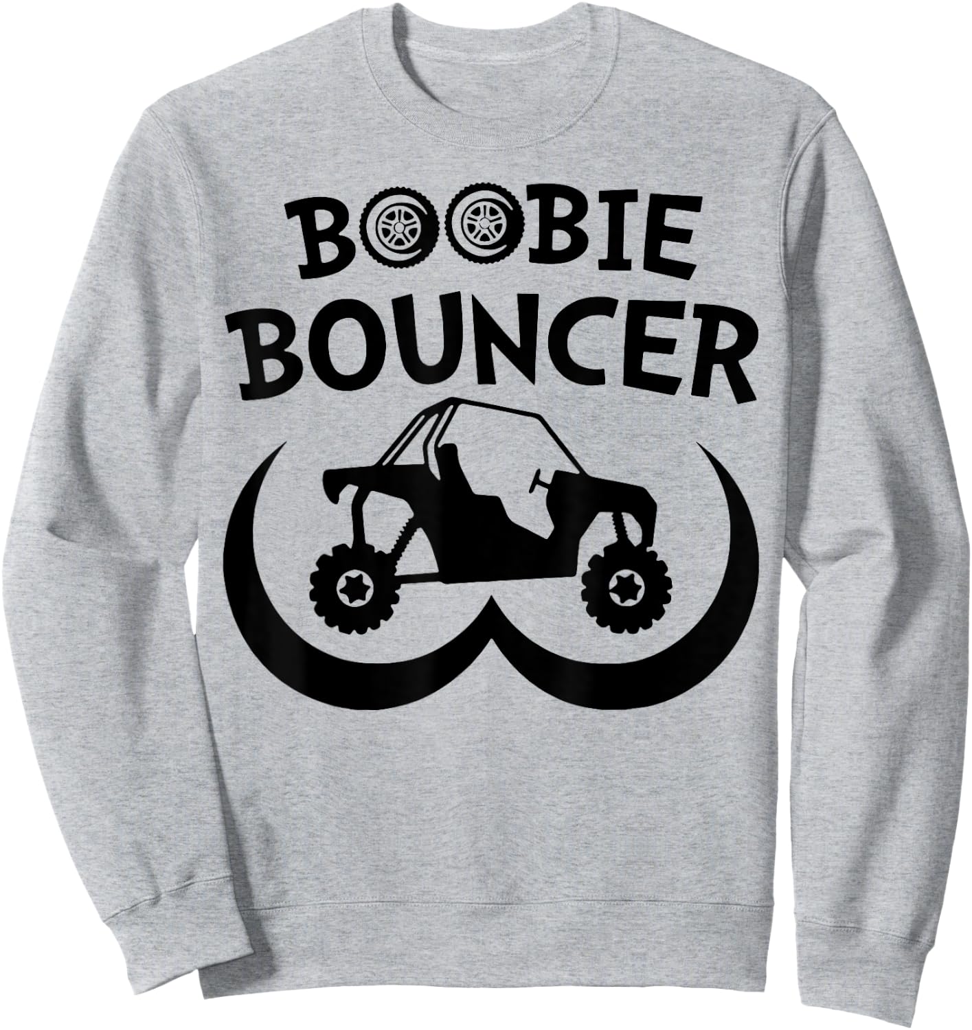 SXS UTV Boobie Bouncer Sweatshirt - Sweatshirt | Ash