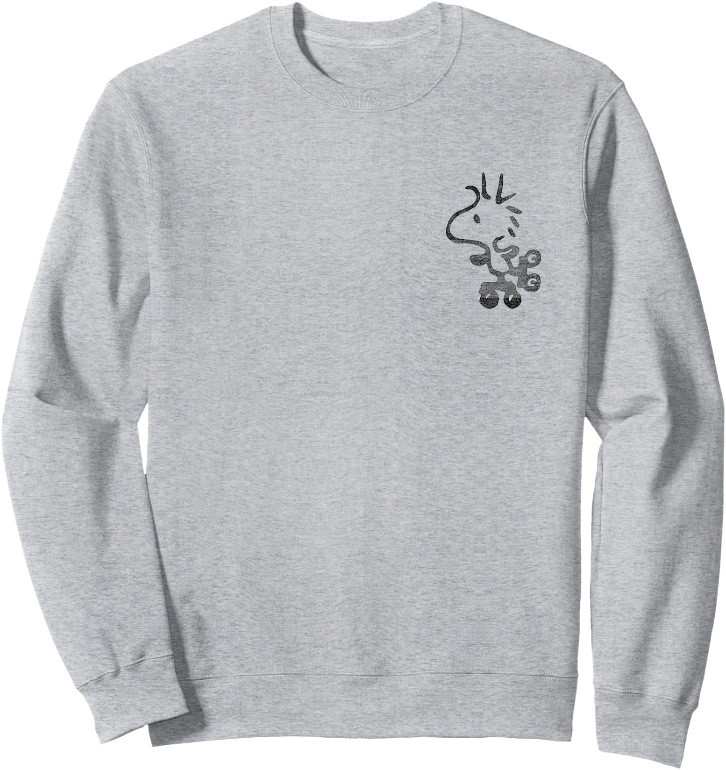 Peanuts Woodstock Let The Good Times Roll Sweatshirt - Sweatshirt | Ash