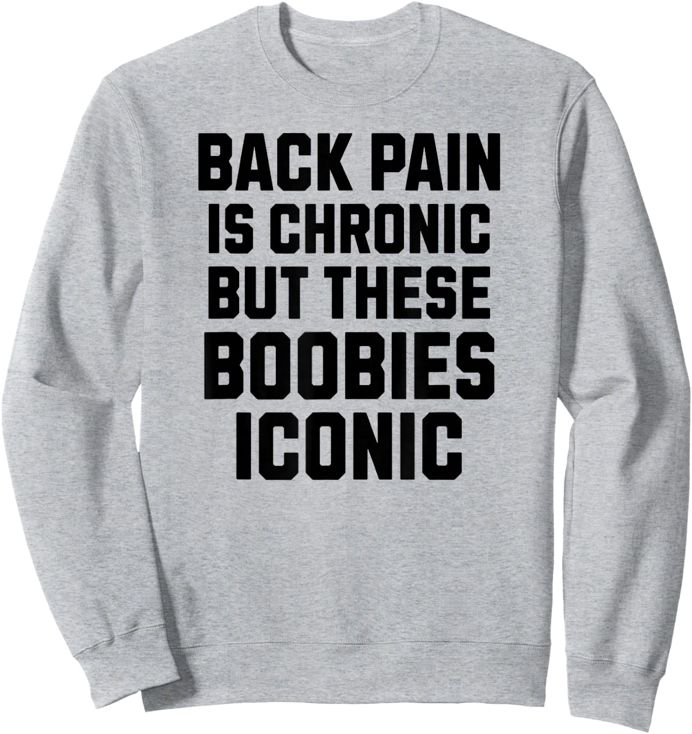 Funny Inappropriate Adult Humor Girls Big Boobs Boobies Sweatshirt - Sweatshirt | Ash