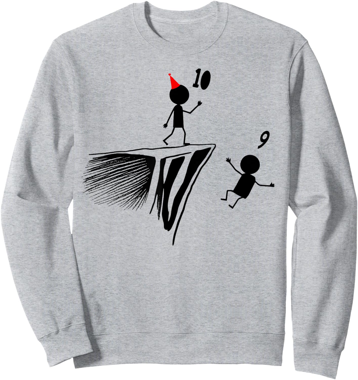 10th Birthday Party Funny 10 Years Old Birthday Teens Sweatshirt - Sweatshirt | Ash