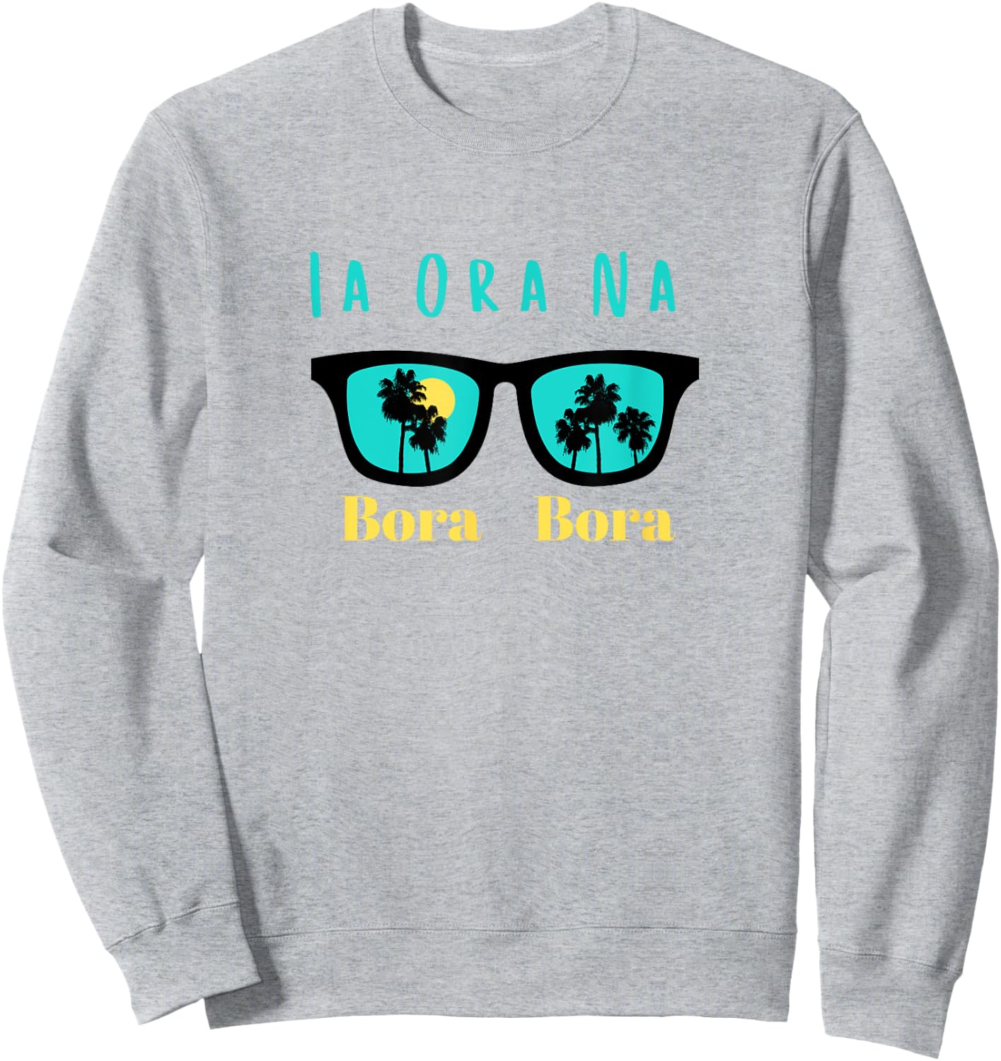 Holiday Souvenir Bora Bora Sweatshirt - Sweatshirt | Ash