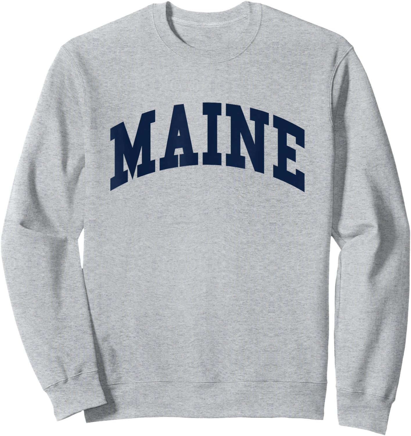 Maine - Throwback Design - Classic Sweatshirt - Sweatshirt | Ash