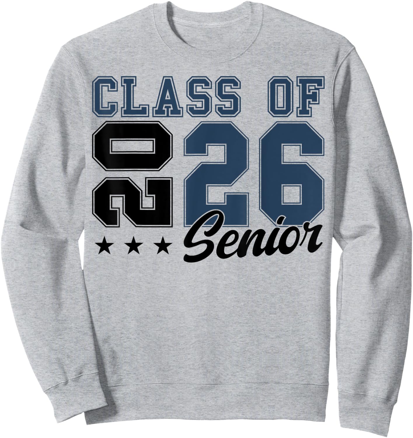 Classe de 2026 Senior Night 2026 Classe de 2026 Graduation 55 Sweatshirt - Sweatshirt | Ash