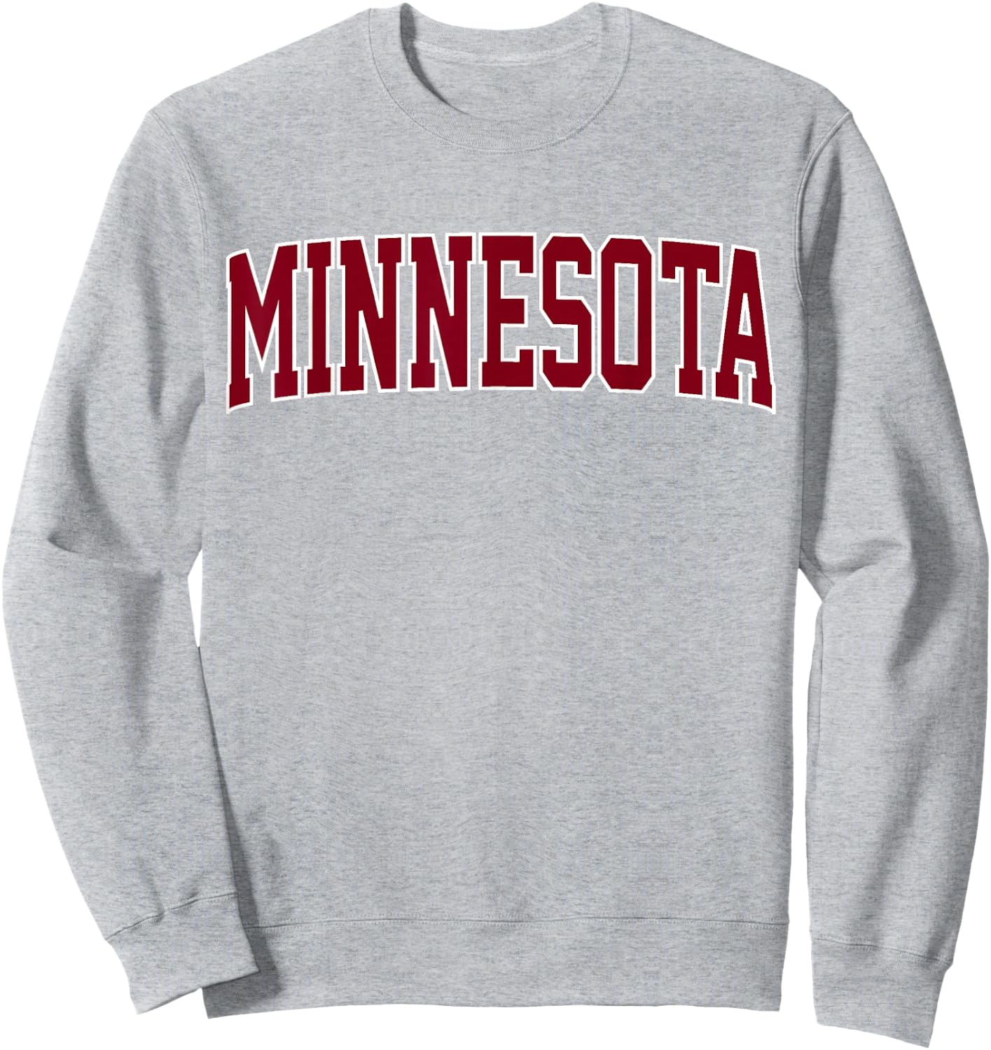 Retro Minnesota Vintage Minnesota Gold Maroon Throwback Sweatshirt - Sweatshirt | Ash