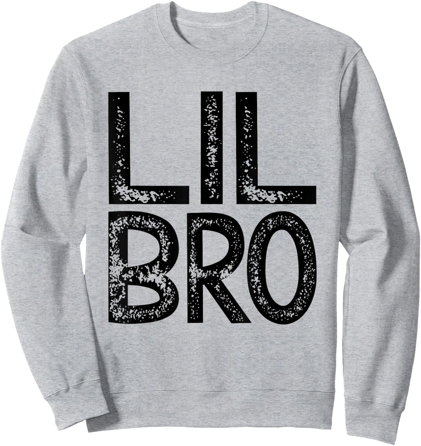 Lil Bro Brother Kleiner Bruder Geschenk Geburtstag Vintage Sweatshirt - Sweatshirt | Ash