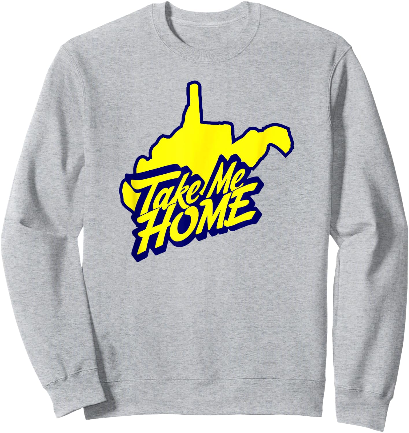 Take Me Home Wv Sweatshirt - Sweatshirt | Ash
