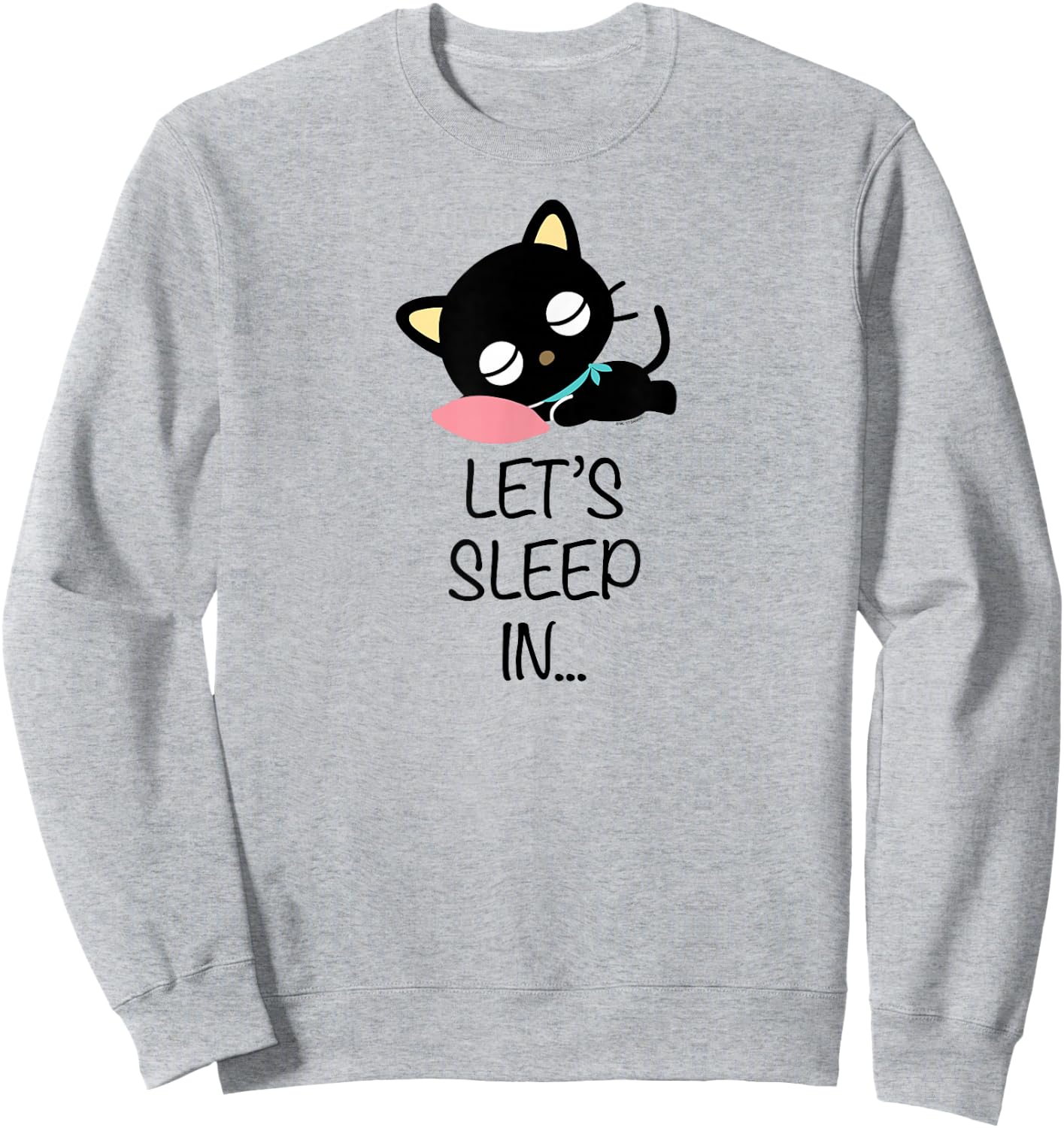 Chococat Let's Sleep in Sweatshirt - Sweatshirt | Ash
