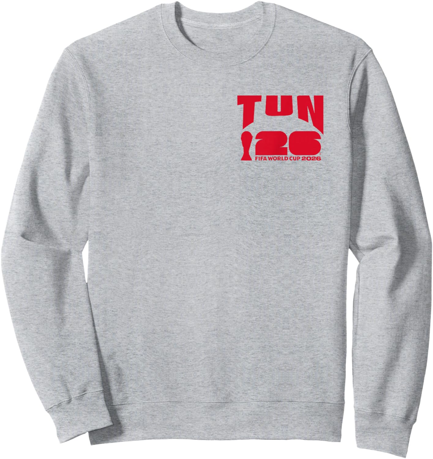 FIFA World CUP26 Tunisia Ball in Goal Sweatshirt - Sweatshirt | Ash