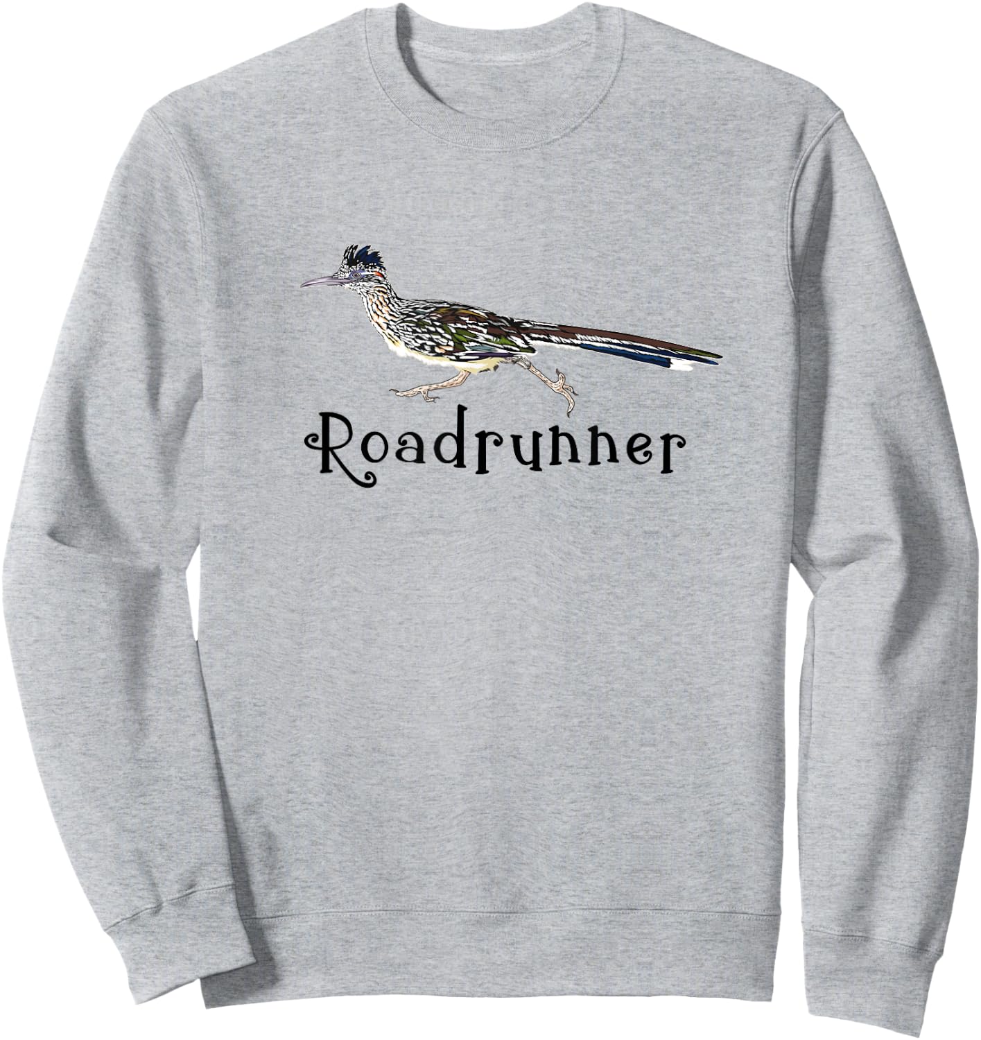 ROADRUNNER cool bird gift design Sweatshirt - Sweatshirt | Ash