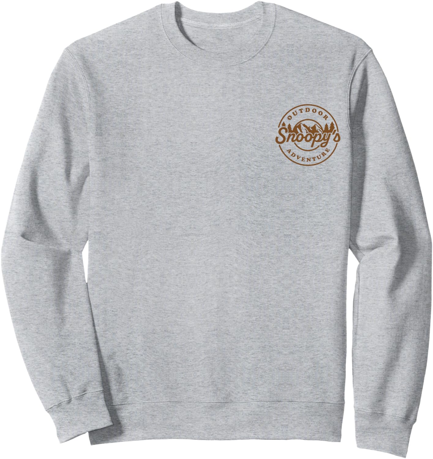 Peanuts - Snoopy - Beagle Scouts Outdoors Sweatshirt - Sweatshirt | Ash