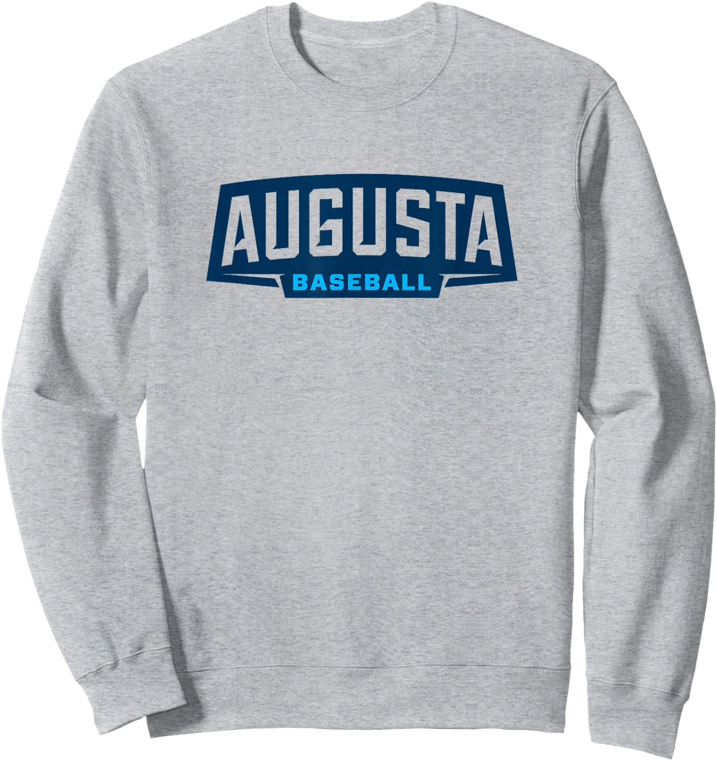 Augusta University Jaguars Premium Collegiate Baseball Sweatshirt - Sweatshirt | Ash