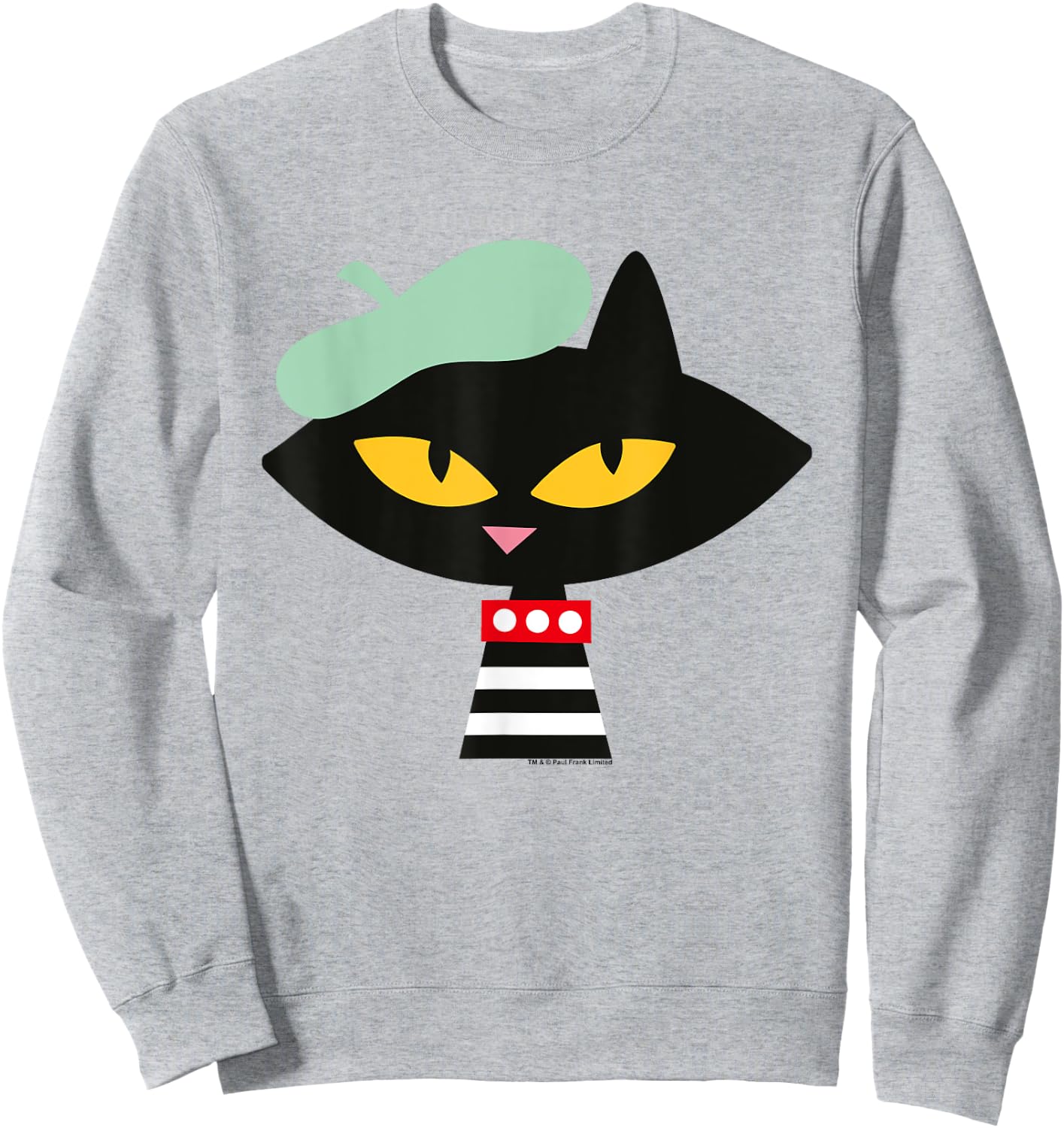 Paul Frank Mika Cat Beret Men Women Girls Kids Sweatshirt - Sweatshirt | Ash