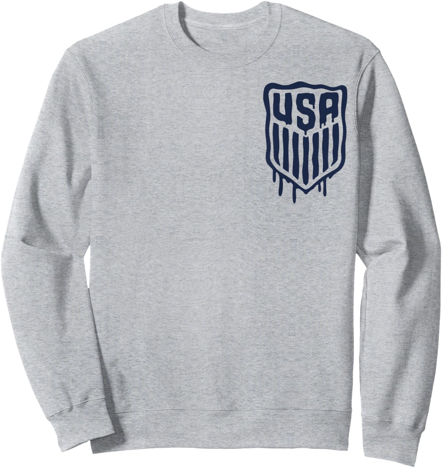 Officially Licensed US Soccer Federation Glory Drip Gear Sweatshirt - Sweatshirt | Ash