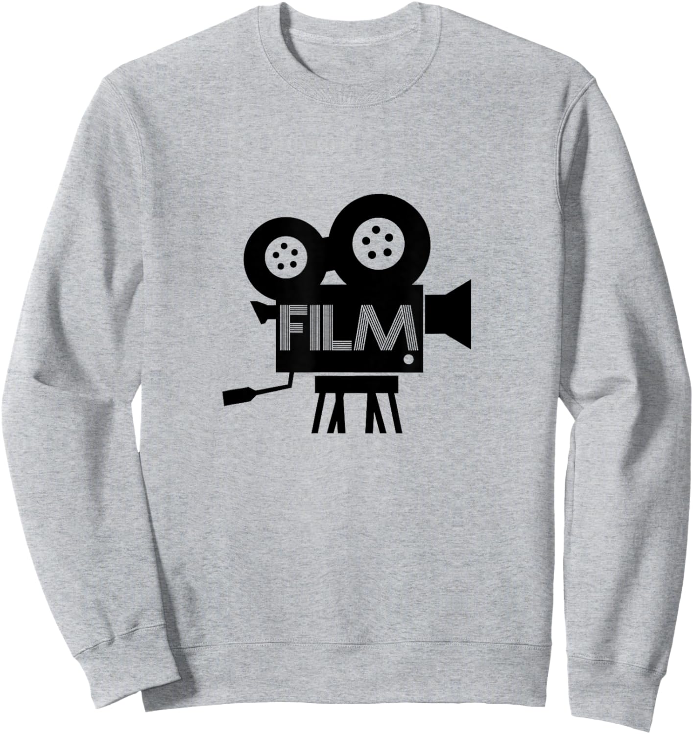 Film Fanatic Cinema Movie Lover Retro Sweatshirt - Sweatshirt | Ash