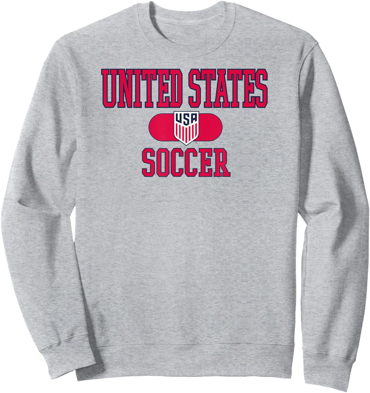 United States Soccer Varsity Gray USMNT Officially Licensed Sweatshirt - Sweatshirt | Ash