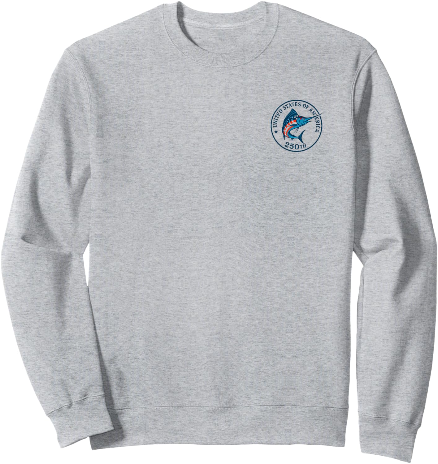 God Bless America/July 4th/ USA Designs/Red White and Blue Sweatshirt - Sweatshirt | Ash