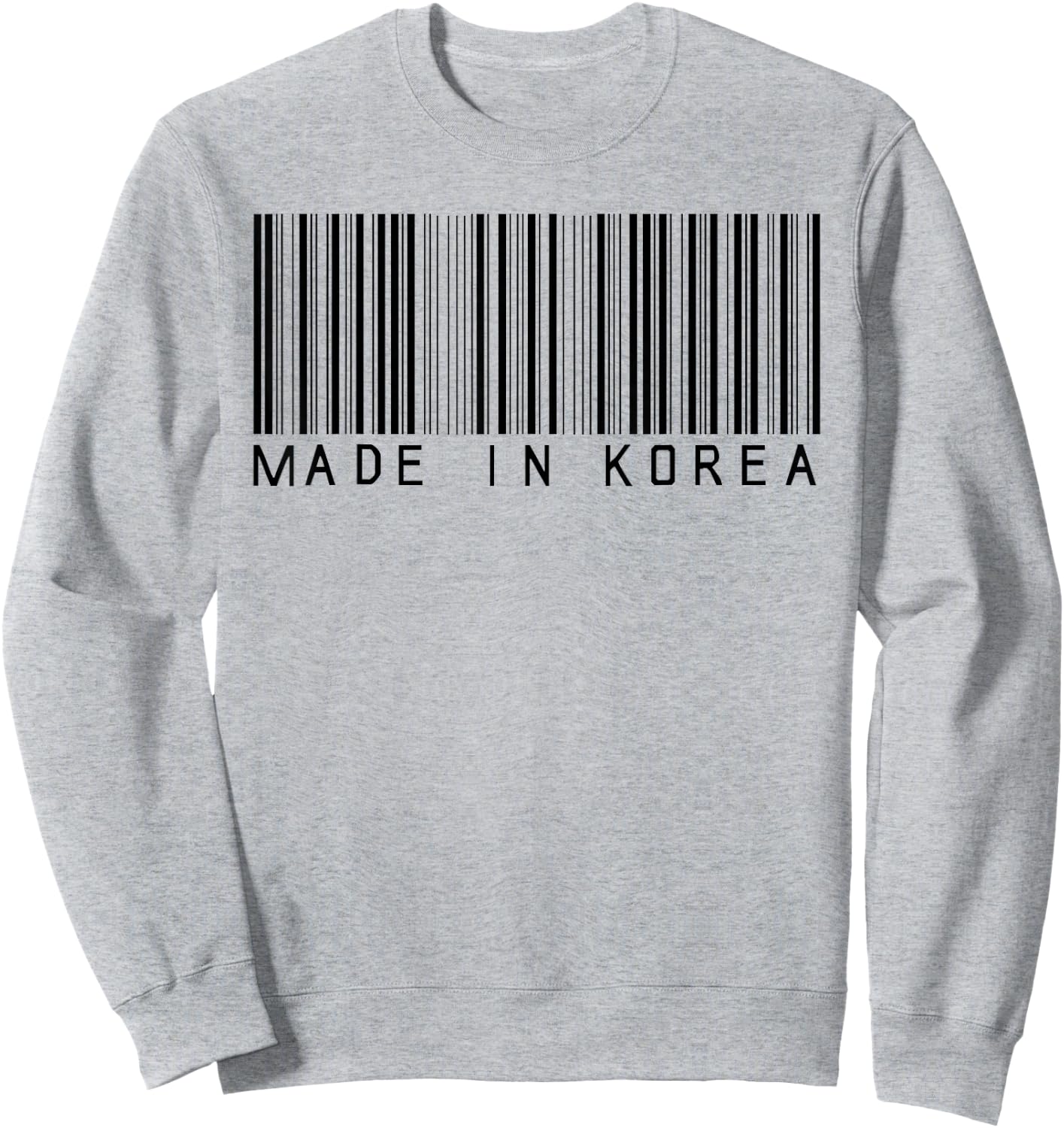 Made In Korea | K-Pop K-Drama Korean Culture Sweatshirt - Sweatshirt | Ash