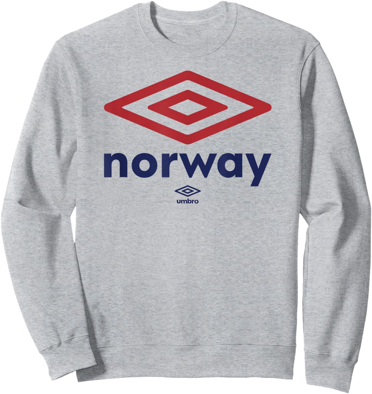 Umbro International Soccer Diamond Norway Logo Sweatshirt - Sweatshirt | Ash
