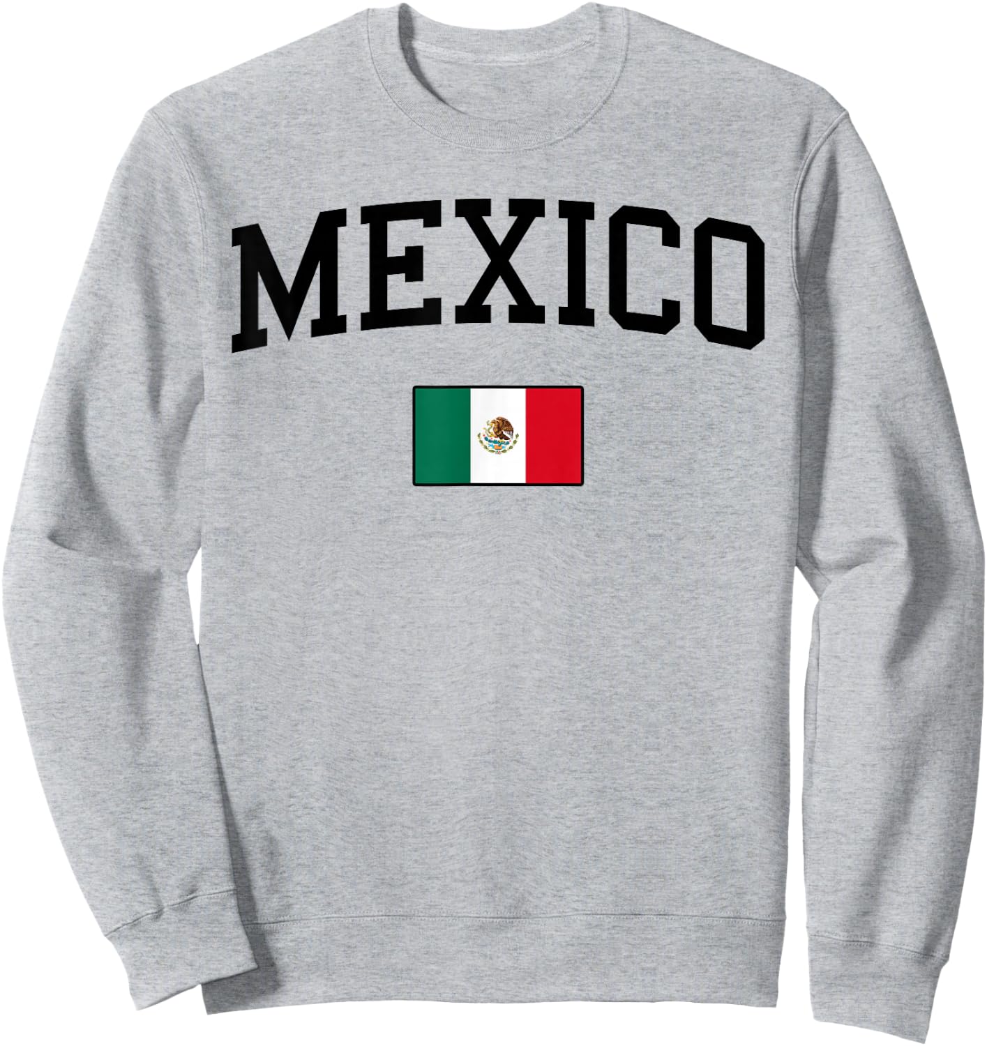 Mexikanische Flagge, Herren, Damen, Kinder, Mexiko Sweatshirt - Sweatshirt | Ash