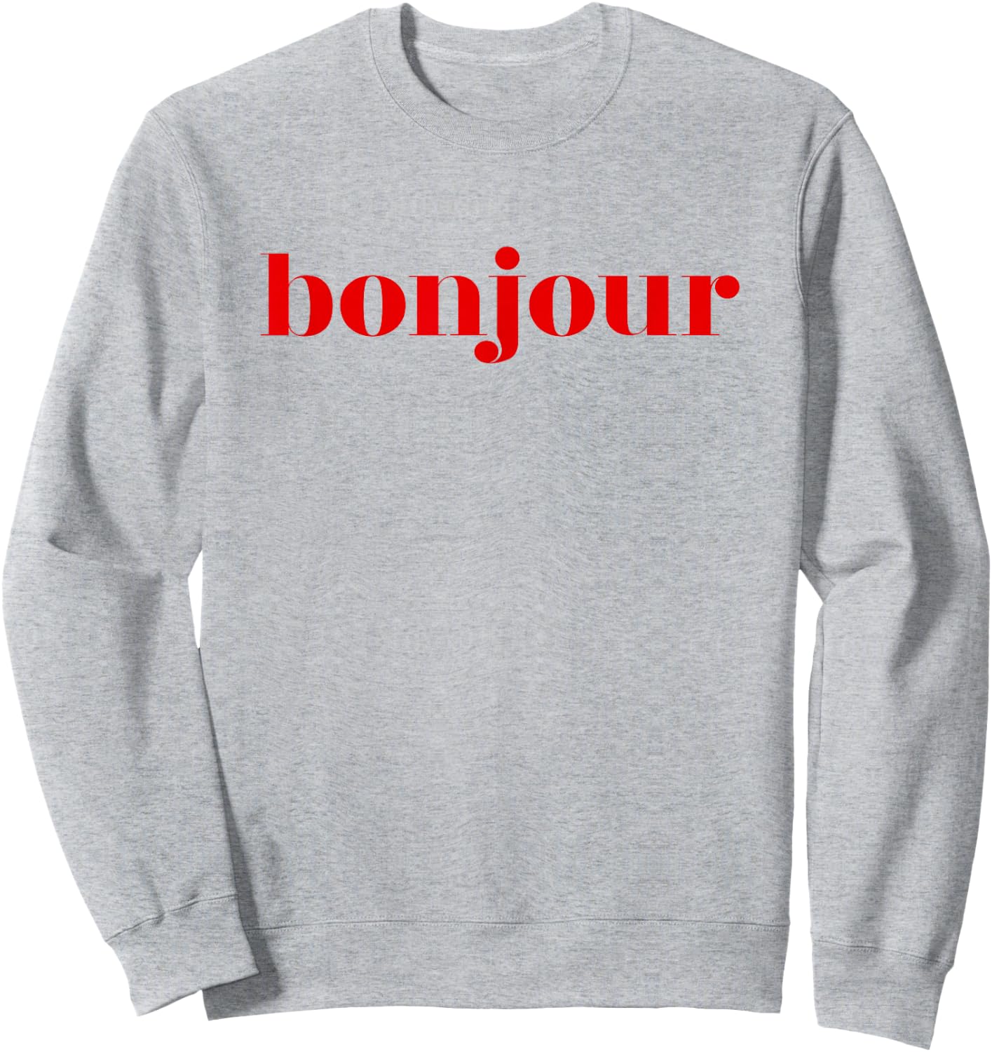 Bonjour Gift French Lovers, blue Sweatshirt - Sweatshirt | Ash