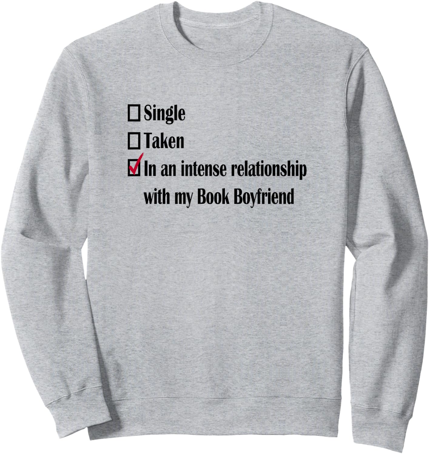 Romantasy Dark Romance Book Boyfriend Shadow Daddy Lover Sweatshirt - Sweatshirt | Ash