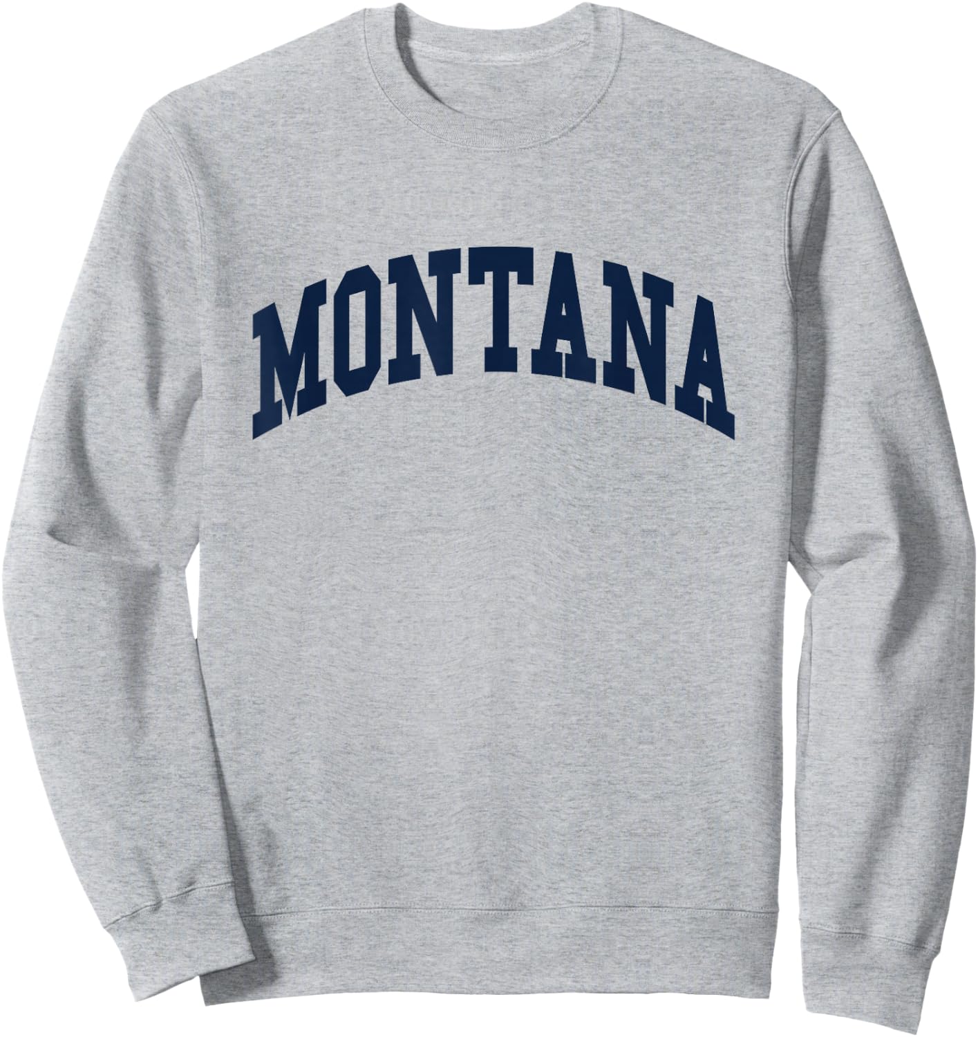 MONTANA - Throwback Design - Classic Sweatshirt - Sweatshirt | Ash