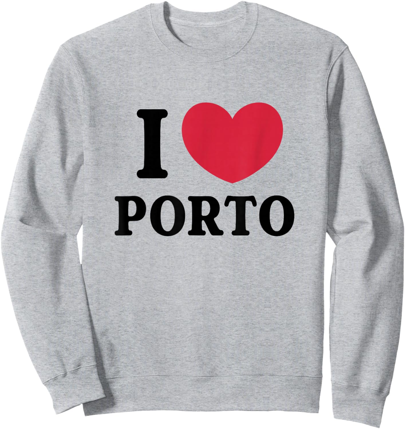 I Love Porto , white, S Sweatshirt - Sweatshirt | Ash