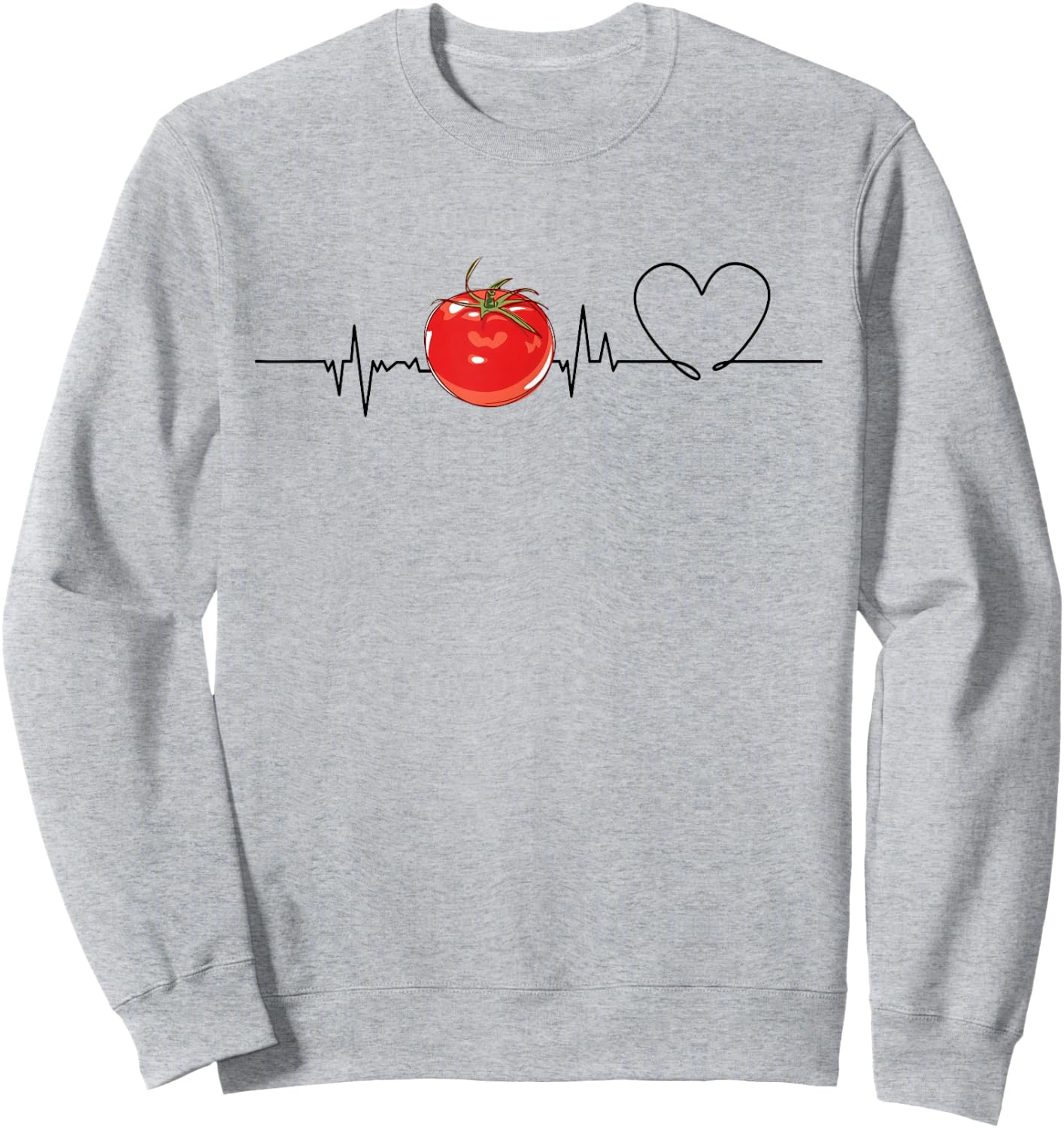 Love tomato Women Shirt tomato Lovers for kids, girl and men Sweatshirt - Sweatshirt | Ash