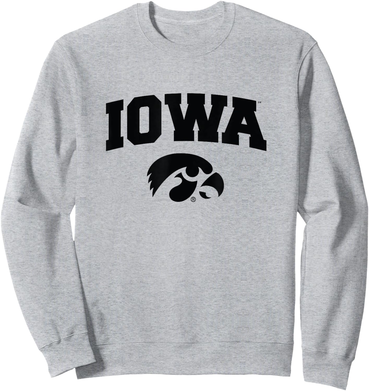 Iowa Hawkeyes | NCAA University of Official | OCIMPIO003 Sweatshirt - Sweatshirt | Ash