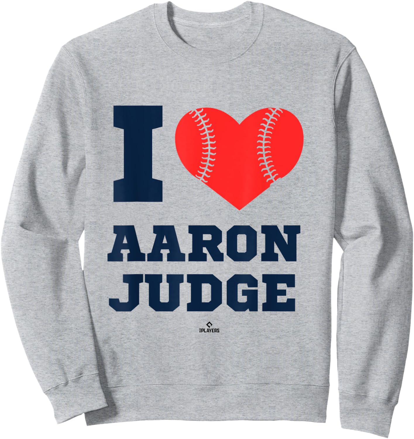 Aaron Judge | New York Baseball Player | MLBAJUD6001 Sweatshirt - Sweatshirt | Ash