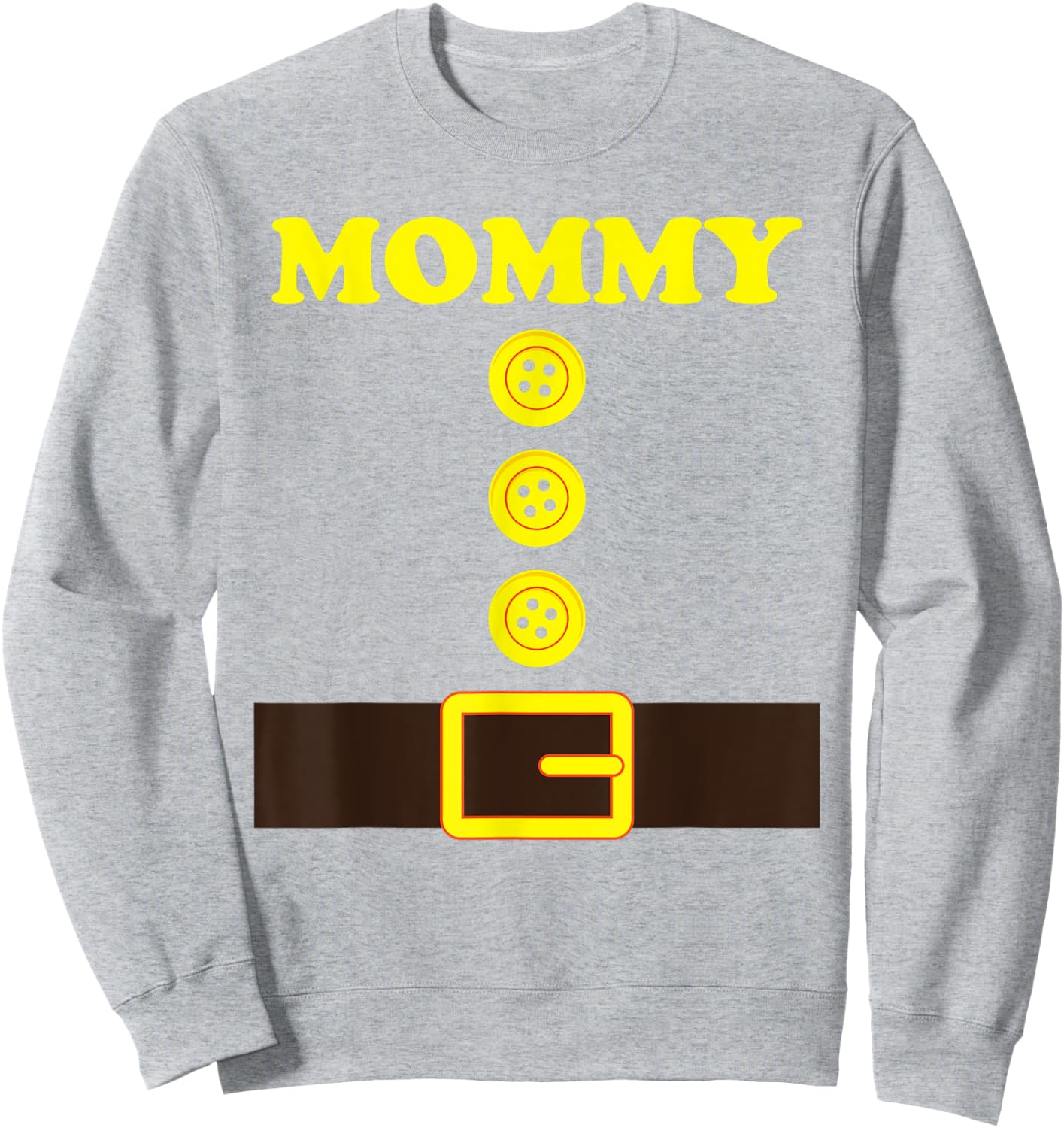 Mommy Halloween Costume Color Group Mommy Dwarf Matching Sweatshirt - Sweatshirt | Ash