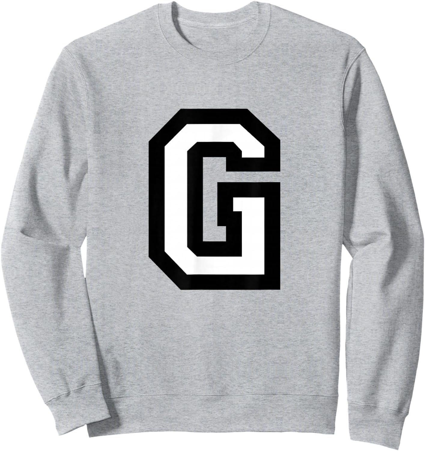Letter G (White) G Sweatshirt - Sweatshirt | Ash