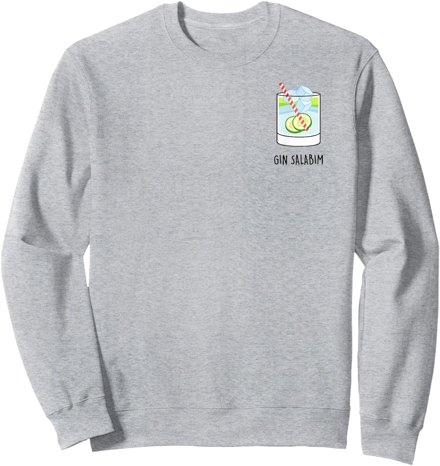 GIN SALABIM I ZAUBEREI ZAUBERER GINDERELLA JGA Gin Tonic Fun Sweatshirt - Sweatshirt | Ash