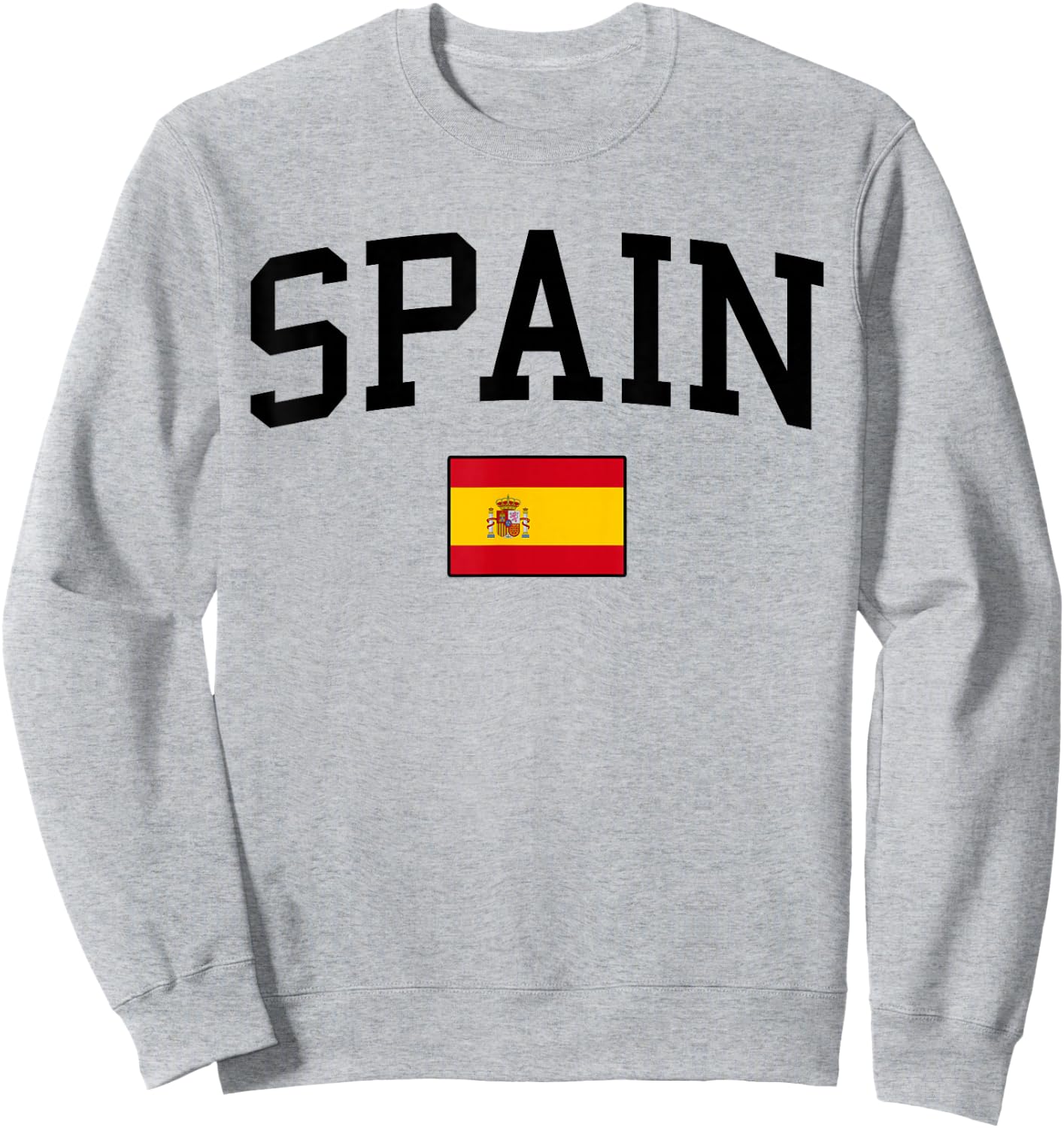 Spanische Flagge, Herren, Damen, Kinder, Spanien Sweatshirt - Sweatshirt | Ash