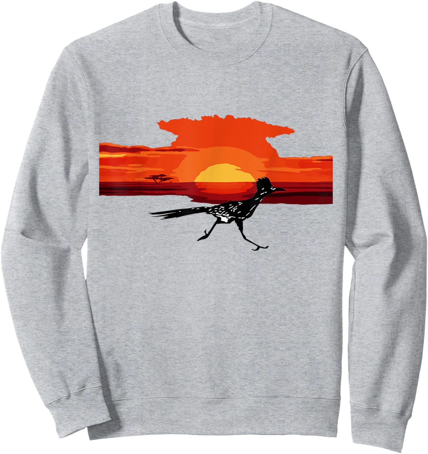 Cross Country Coach Track Running Road Runner Sweatshirt - Sweatshirt | Ash